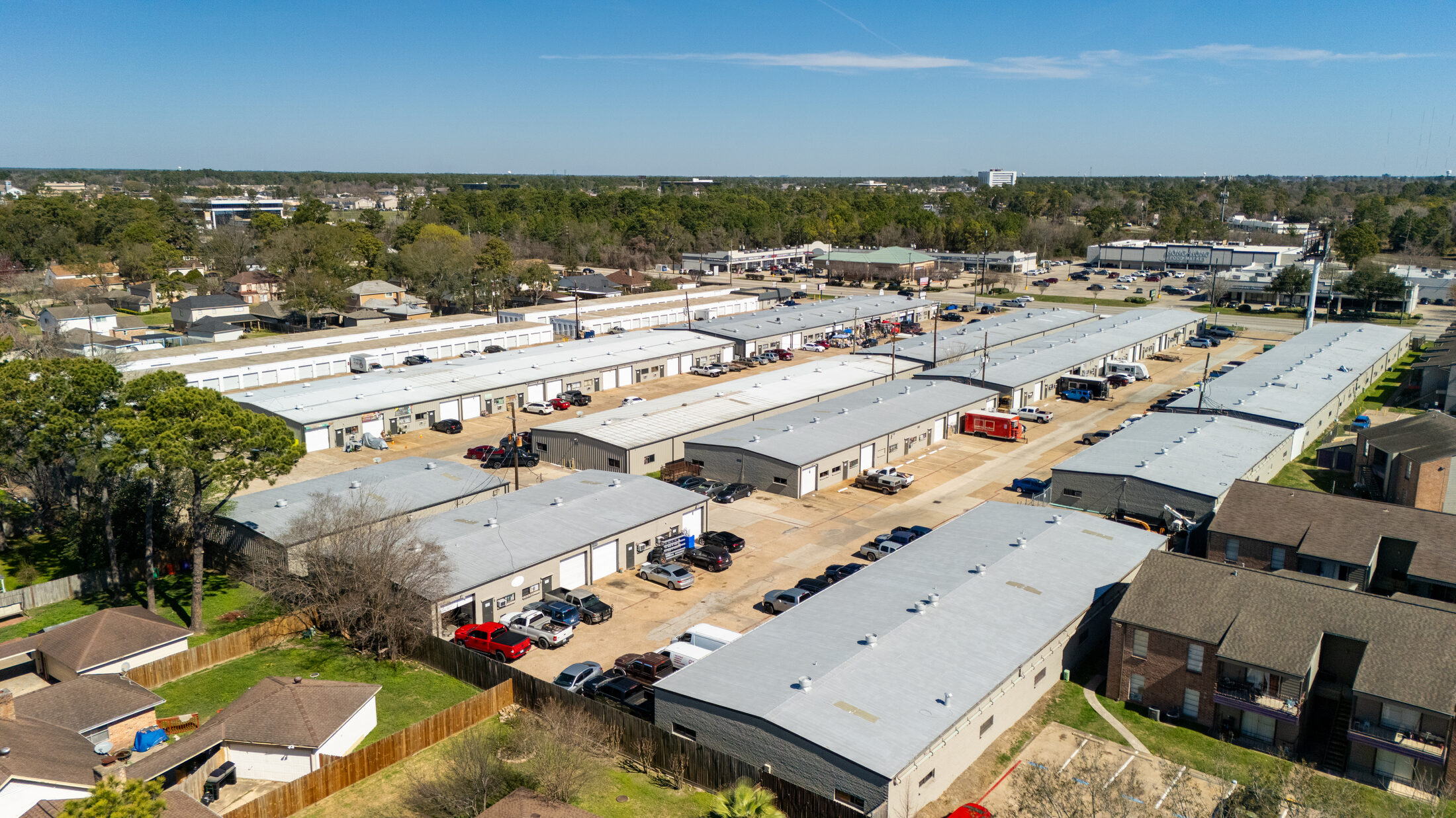 Champions Business Park aerial view