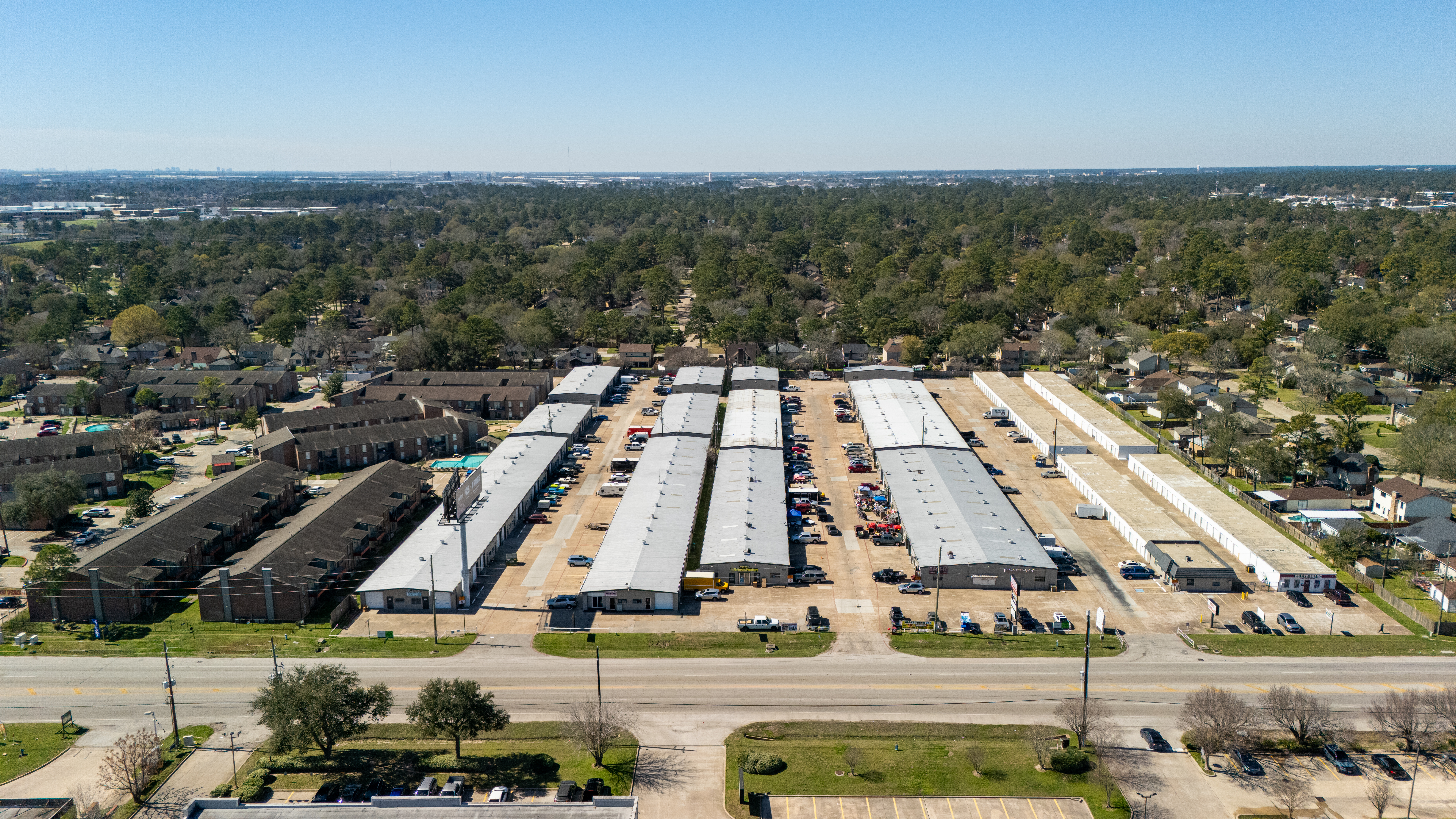 Champions Business Park aerial view